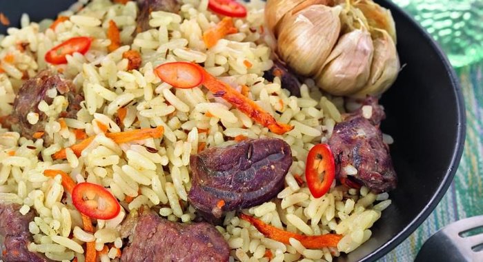 Плов с бараниной