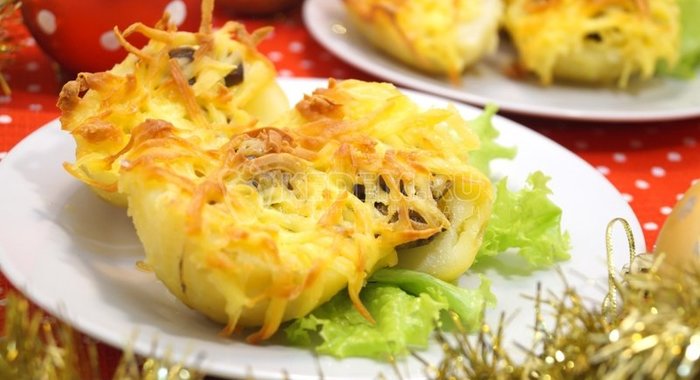 Сладкое картофельное суфле