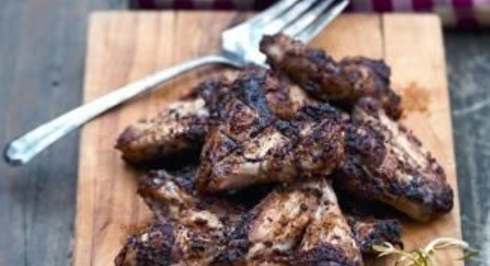 Крылышки в креольском маринаде