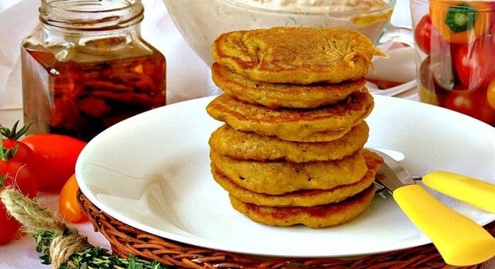 Тыквенные оладьи