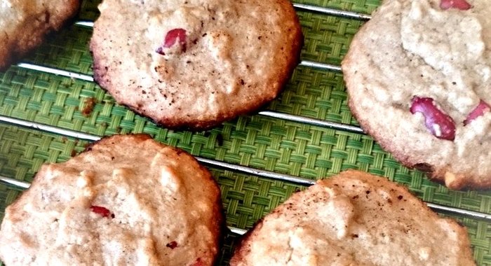 Кукис с арахисовой пастой и арахисом