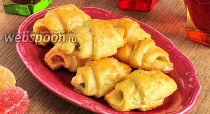 Рогалики с мармеладом