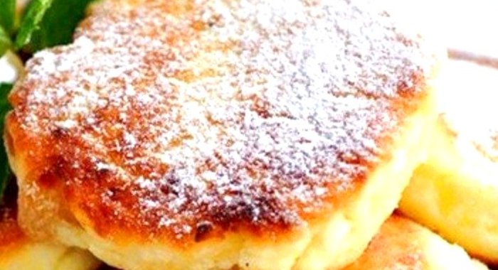 Сырники с яблоками