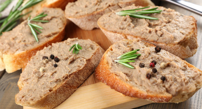 Куриный паштет с грецкими орехами