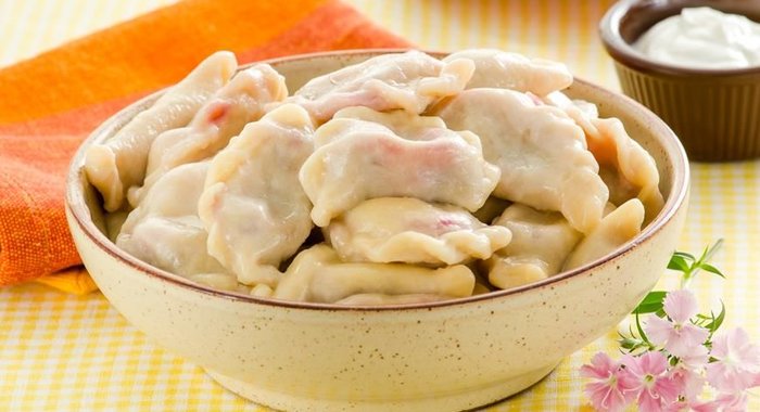 Вареники с вишней