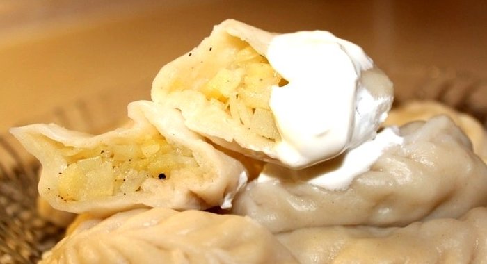 Вареники с сырой картошкой