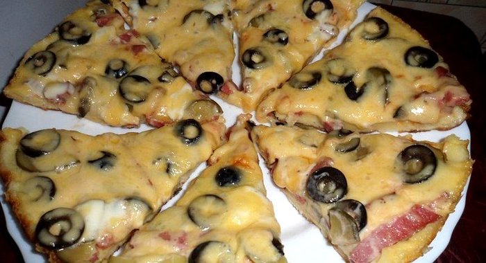 Пицца на сковороде