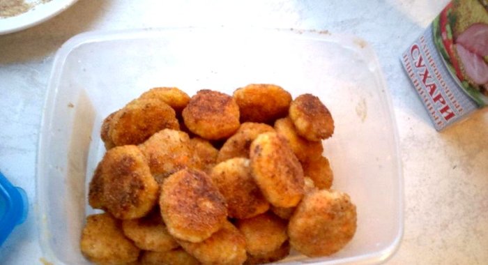 Картофельно-рисовые котлеты