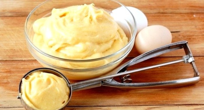 Заварное тесто для эклеров