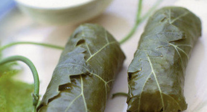 Виноградные листья с начинкой