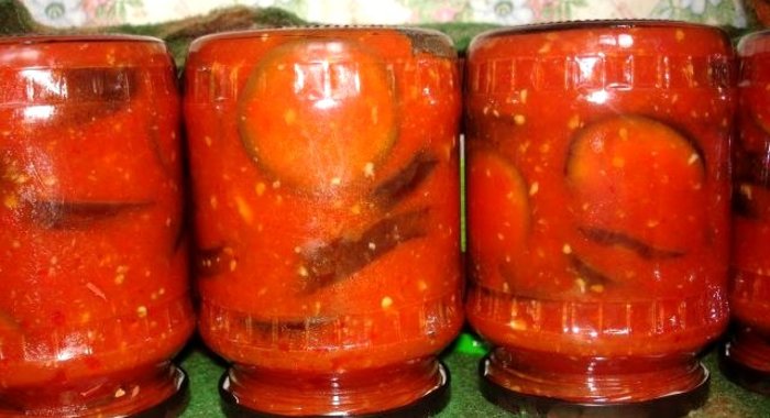 Баклажаны в аджике