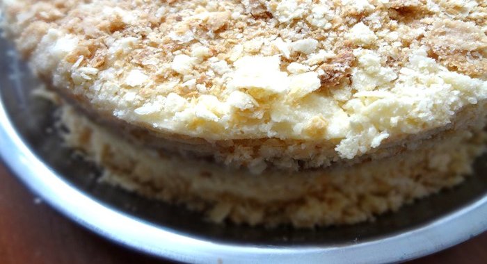 Торт Наполеон в микроволновой печи