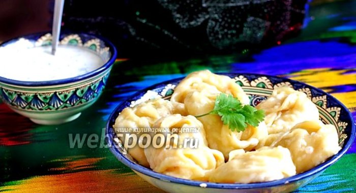 Манты овощные