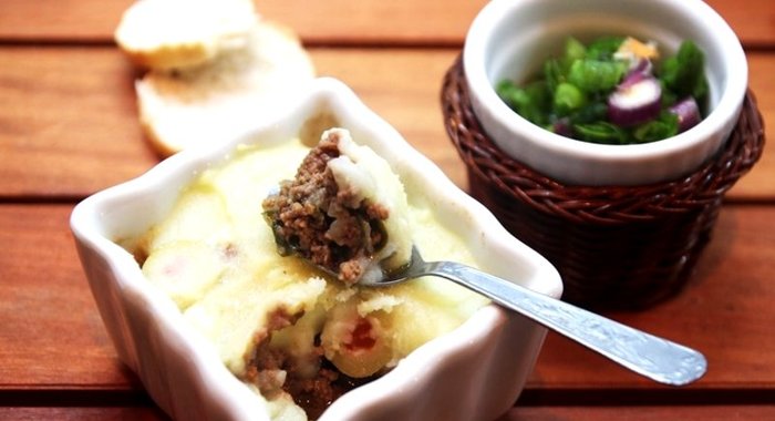 Пирог из фарша в духовке