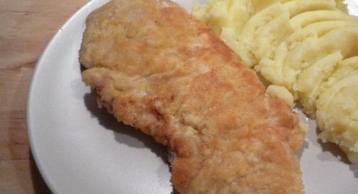Шницель из свинины в мультиварке