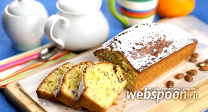 Кекс миндально-апельсиновый