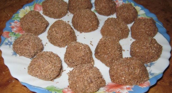 Конфеты из творога