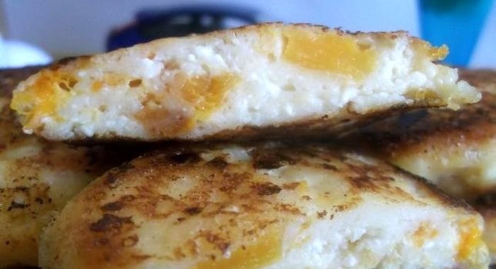 Сырники с курагой