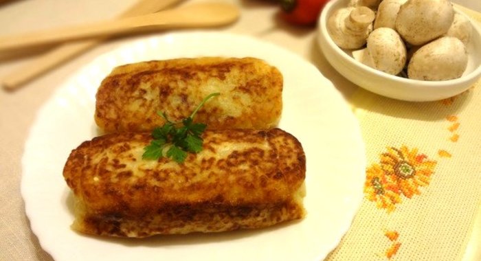 Зразы на сковороде