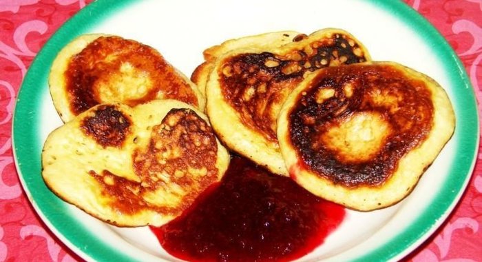 Оладьи на кислом молоке