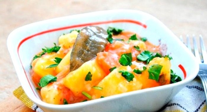 Рагу с картошкой