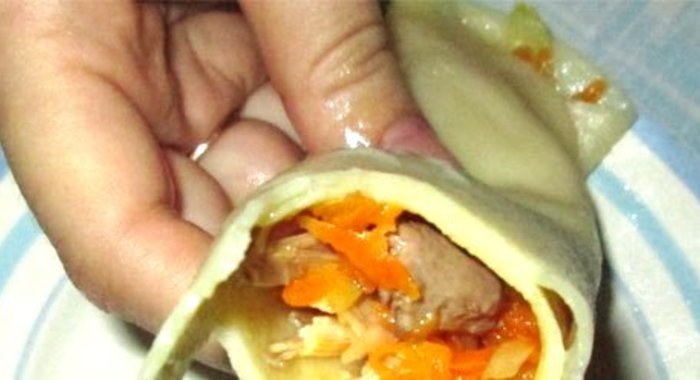 Бешбармак из курицы