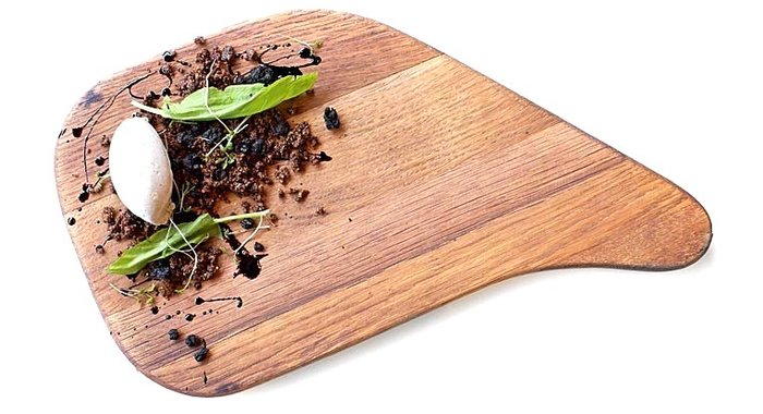 Мороженое на копченом сене