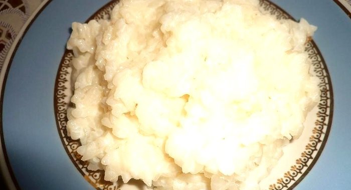 Молочная рисовая каша