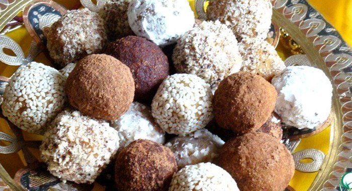 Ведические конфетки с нутом