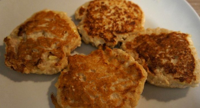 Бананово-овсяные сырники