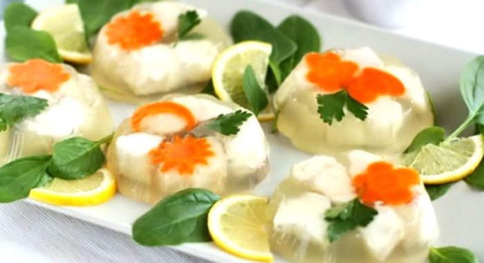 Заливное из судака