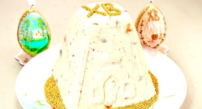 Пасха творожная