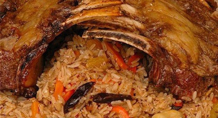 Плов с ягнятиной