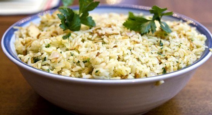 Плов с сельдереем