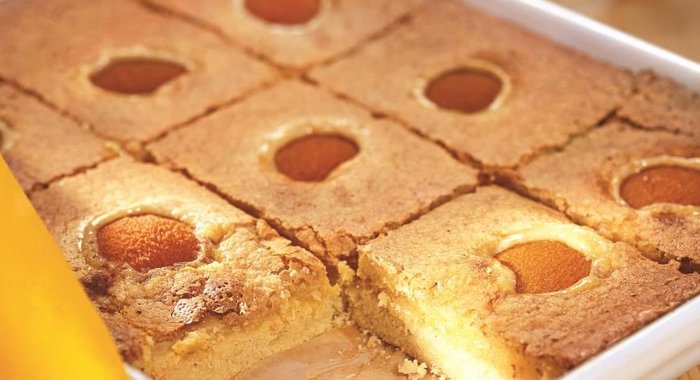 Абрикосовые пирожные