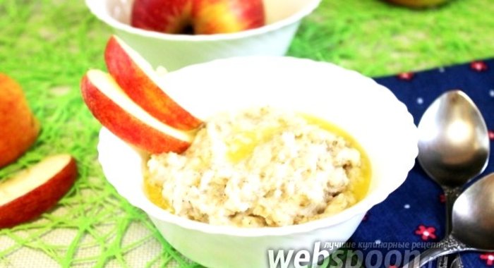 Каша овсяная в микроволновке