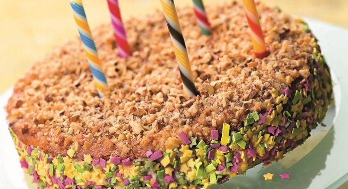 Торт миндальный с лимоном