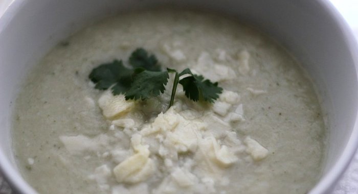 Суп-пюре из цветной капусты диетический