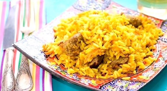 Плов в мультиварке с мясом