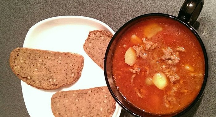 Щи из квашеной капусты