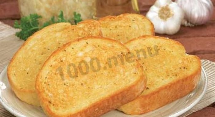 Гренки на сковороде