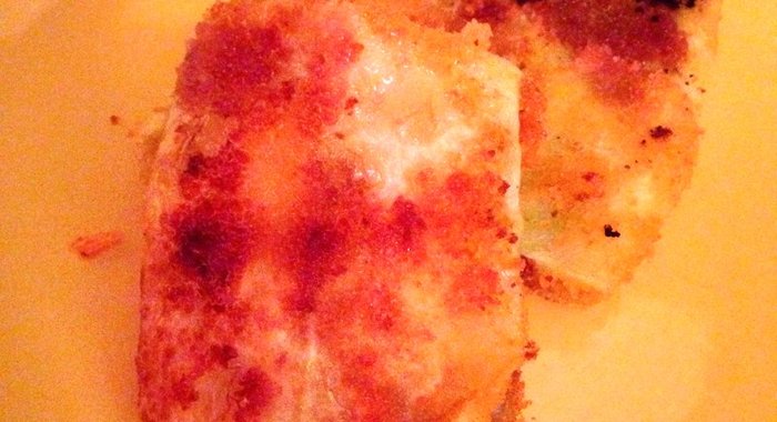 Шницель капустный с сыром