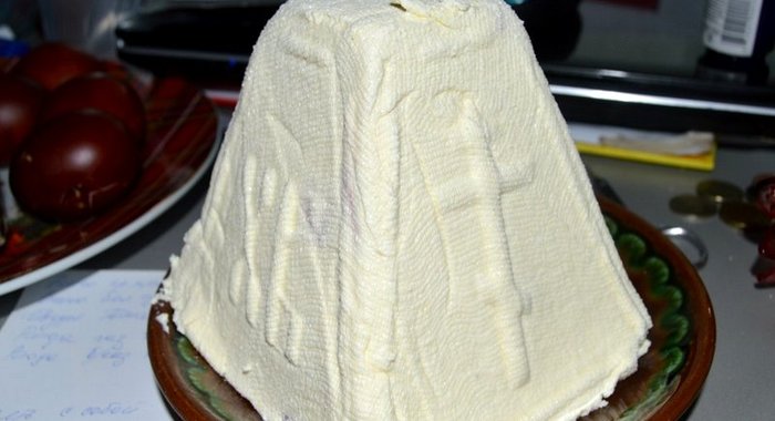 Творожная пасха в брикетах