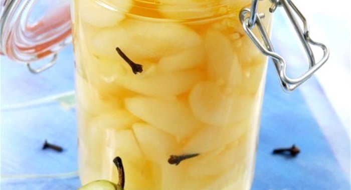 Компот из свежих яблок или груш