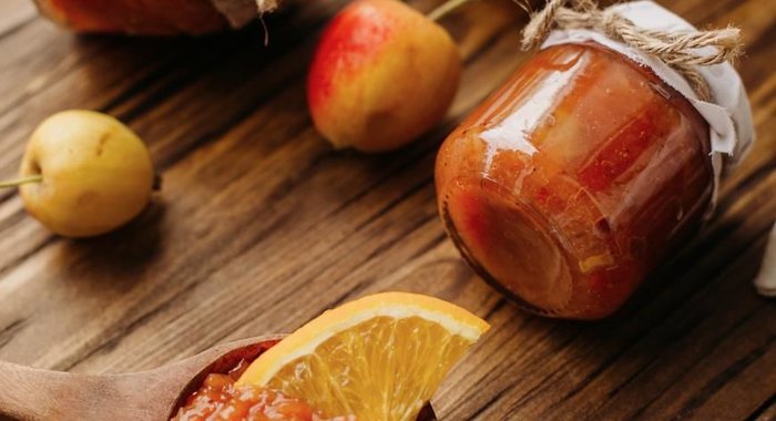 Яблочно-апельсиновый джем