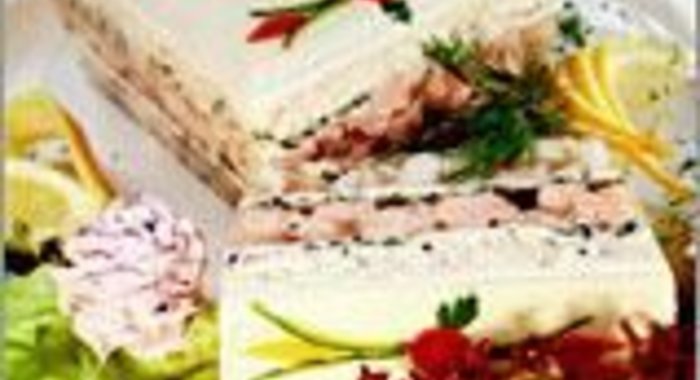 Заливное из трех сортов рыбы