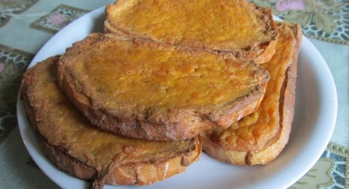 Сырно - пивные гренки по-валийски