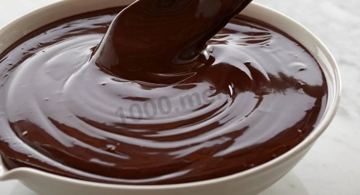 Глазурь для торта из какао
