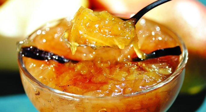 Грушевый мармелад с ванилью