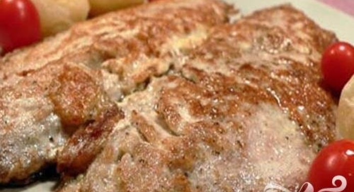 Шницель со скумбрией